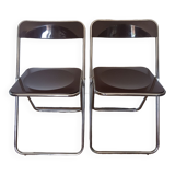 Set of 2 folding chairs