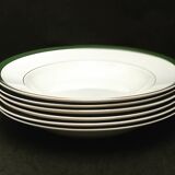 6 hollow plates XIX century Villeroy and Boch