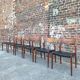 Set of 6 chairs model 71 by Niels O. Moller, vintage Scandinavian furniture.