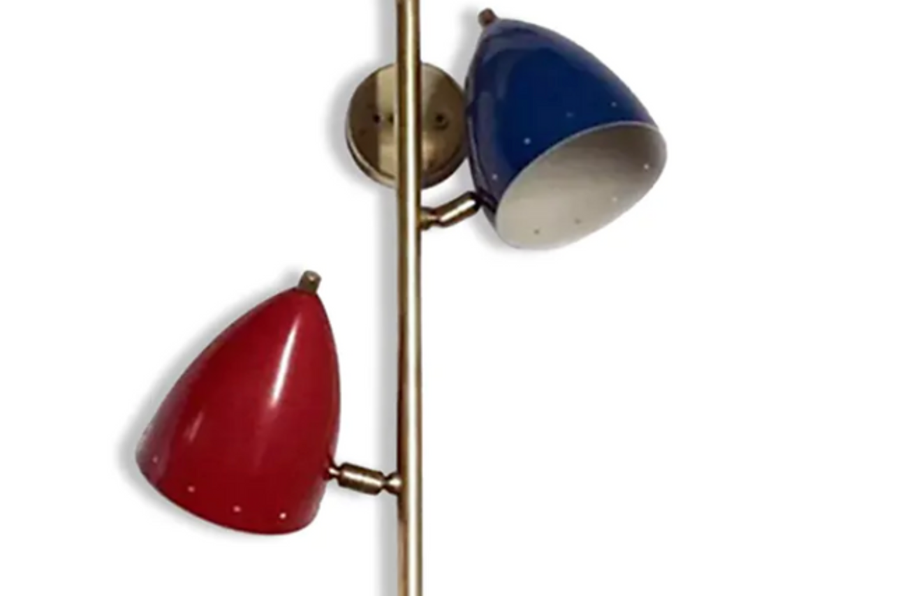 Wall Lamp 4 Multicolored Cones