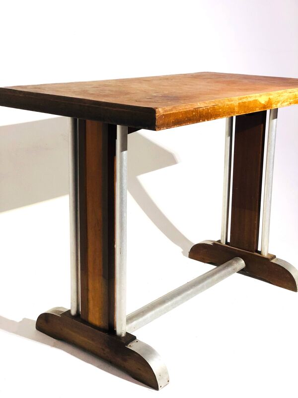 Table bistro - 1950 - typique bistro parisien en bois
