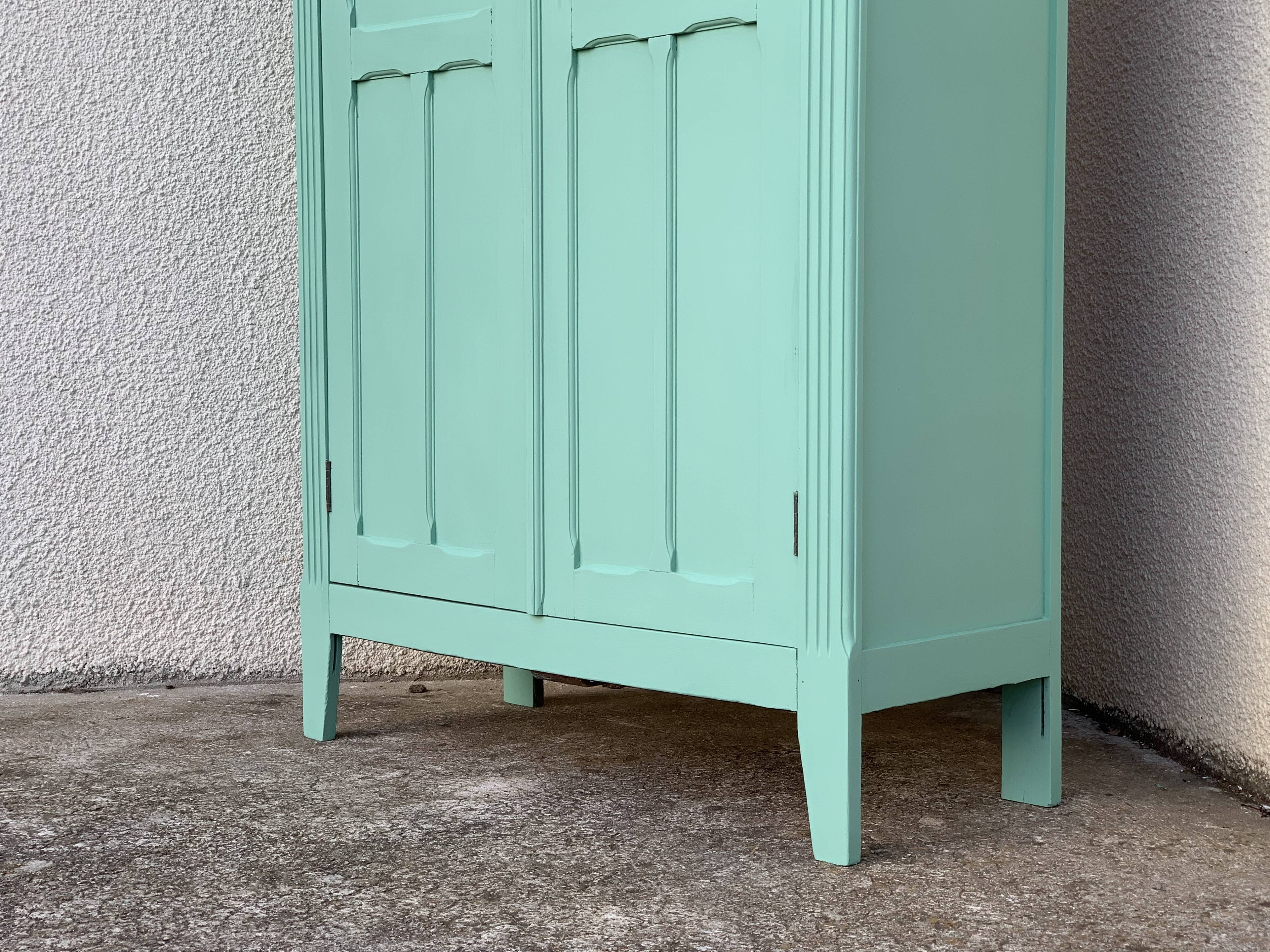 Parisian wardrobe art deco panel 1940