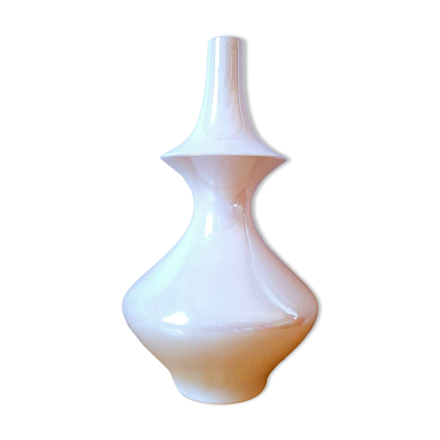 White ceramic vase