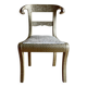 Chaise à tête de bélier anglo-indienne