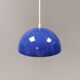 Vintage Verner Panton Flowerpot VP1 Enamel Hanging Lamp, Danish Design