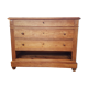 Vintage pine "drawer free" chest of drawers