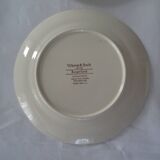 4 plates old faience 506 112 villeroy boch burgenland blue