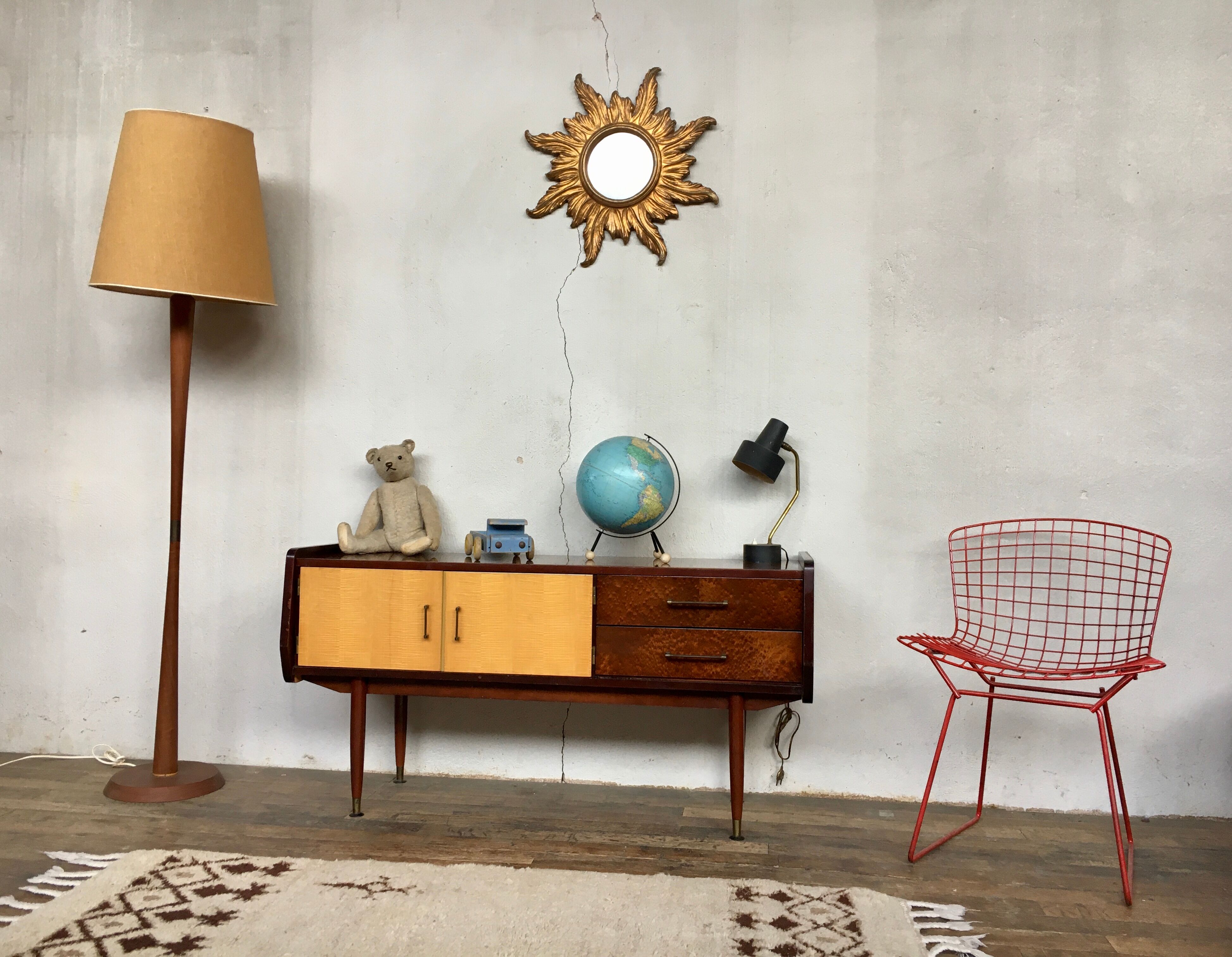 Enfilade vintage 1950 rétro