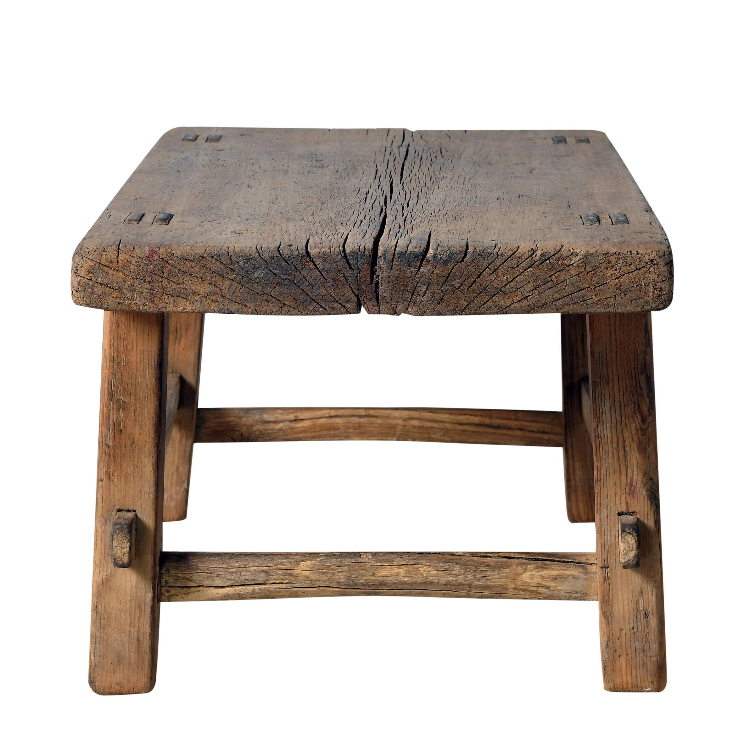 Fuzhou - Small antique Chinese coffee table in elm no. 1
