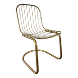 70s chair in metal