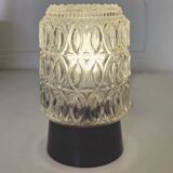 Ceiling lamp glass and bakelite black