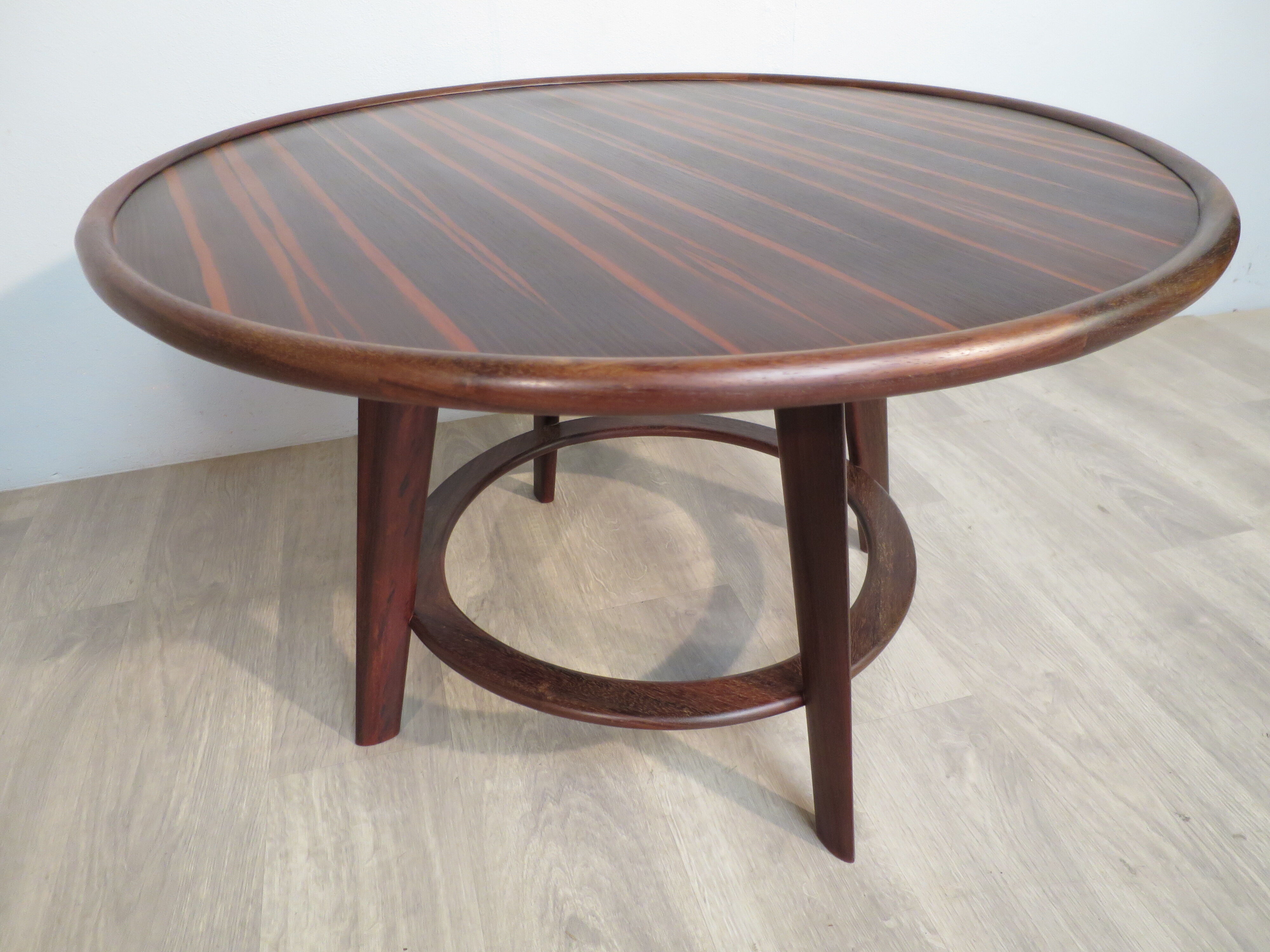 Table basse en palissandre art déco
