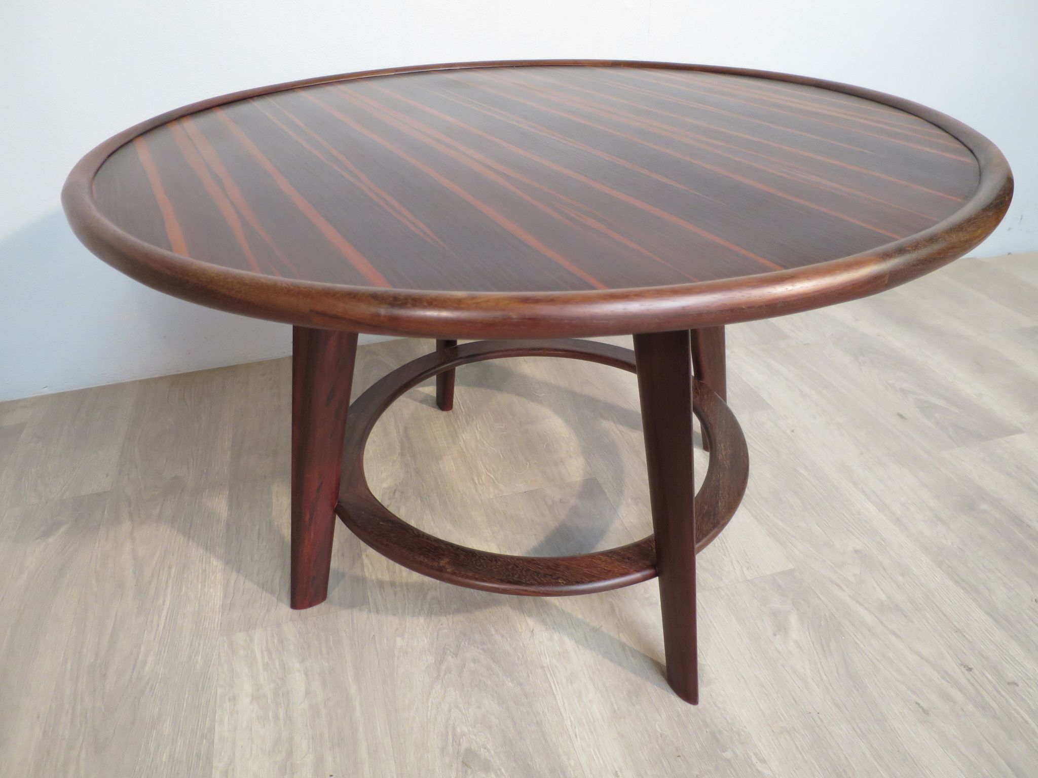 Side table in rosewood art deco
