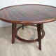 Table basse en palissandre art déco