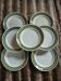7 assiettes plates anciennes Moulin des Loups