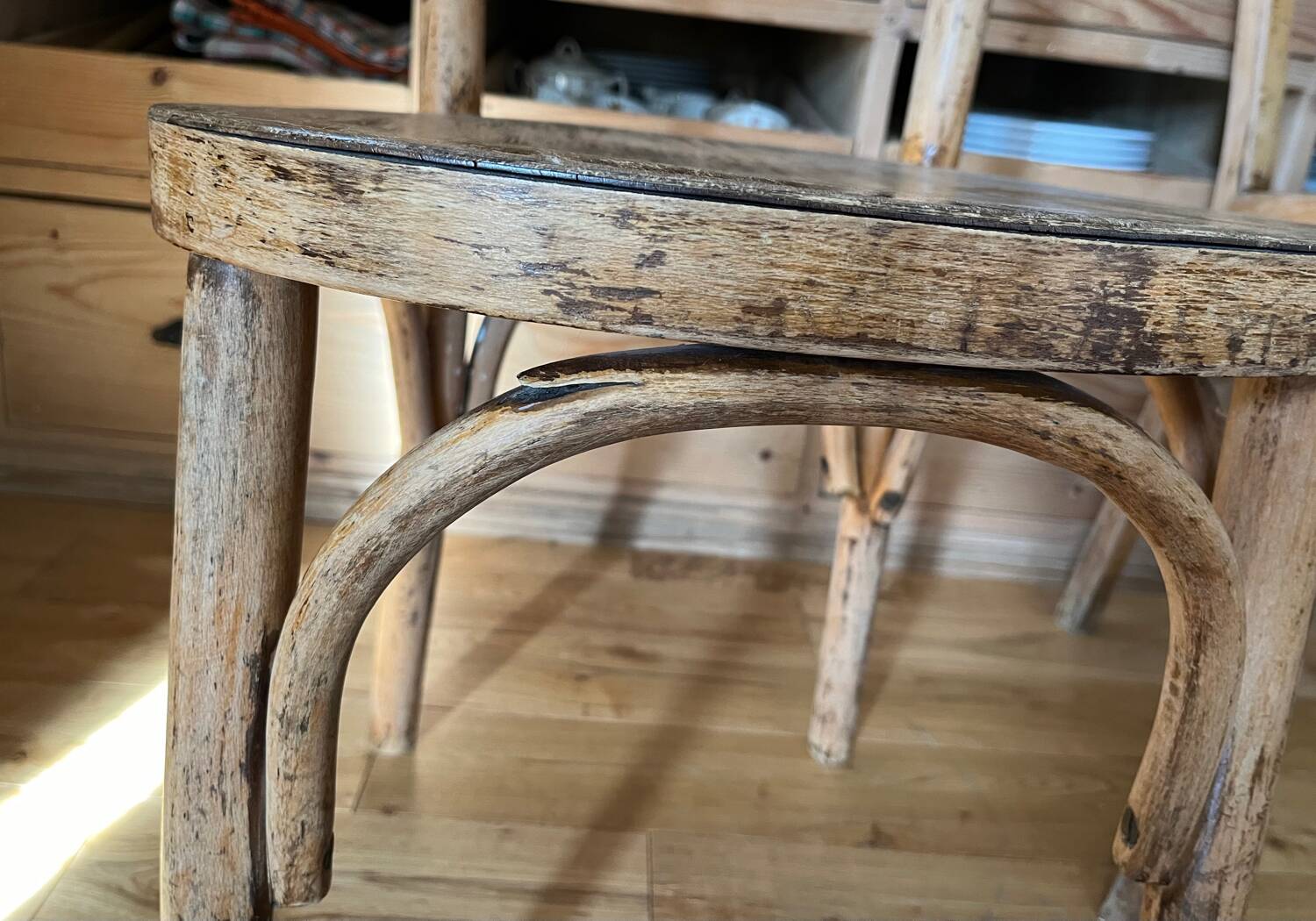 Pair of bistro chairs