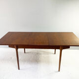Danish 1960’s mid century modern maple extending dining table