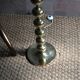 Vintage floor lamp in brass balls