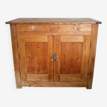 Parisian buffet in patinated oak