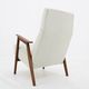 Restored beech armchair from the 1960s, Czechoslovakia
