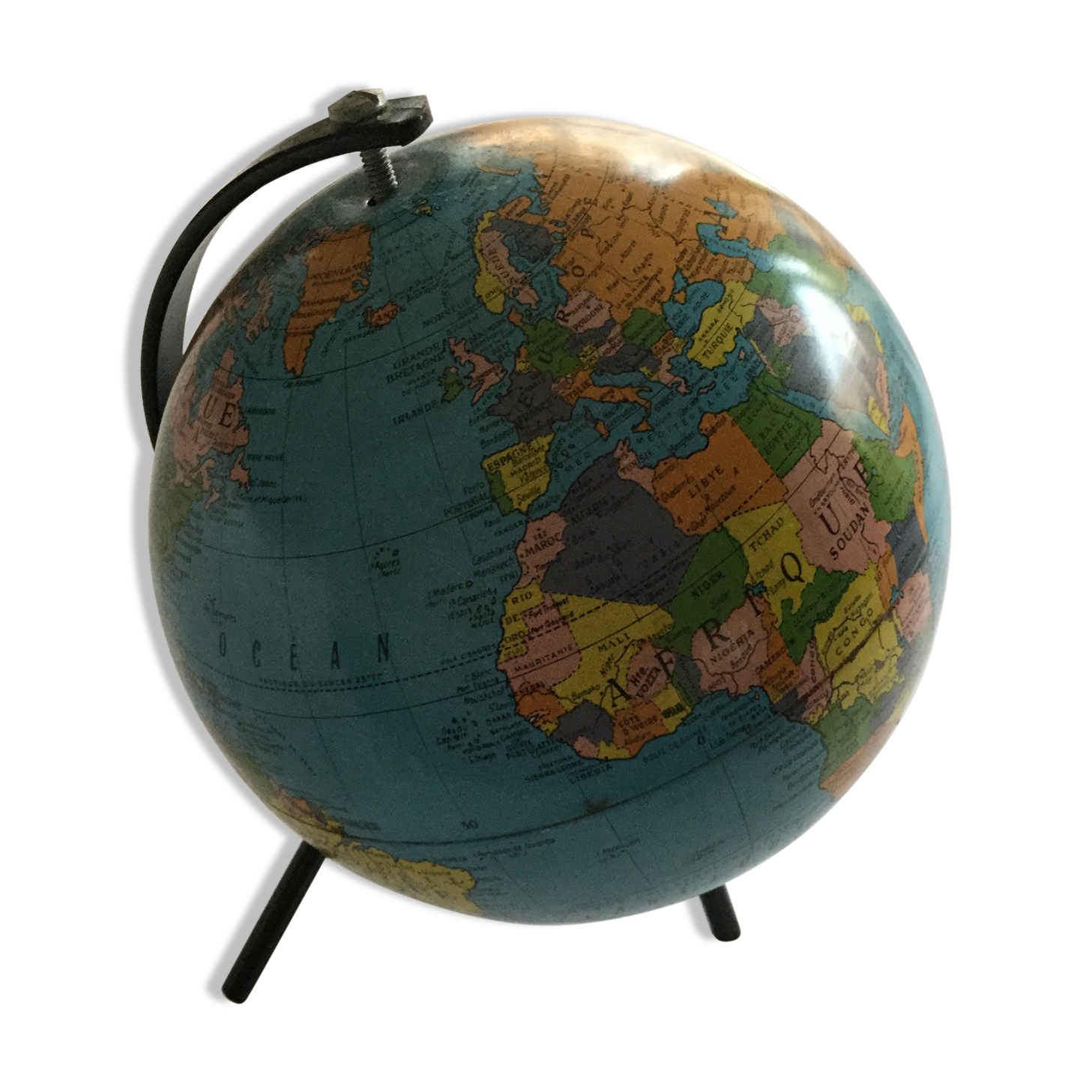Taride vintage globe terrestrial