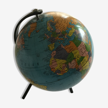 Taride vintage globe terrestrial