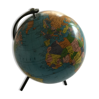 Taride vintage globe terrestrial