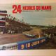 Original poster 24 Hours of Le Mans 1973 A. Delourmel