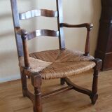 Provencal armchair mulched