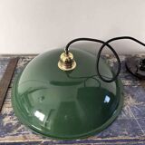 Suspension en opaline verte