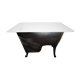Baignoire sabot en fonte