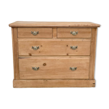 English style chest of drawers 1920 pine and pitchpin