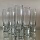 Set of 6 Kosta Boda sparkling champagne glasses from the 70s