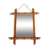 Mirror 1900 imitation bamboo 47X58cm