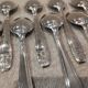 11 silver-plated metal coffee spoons Lemondial Grand Prix Monaco