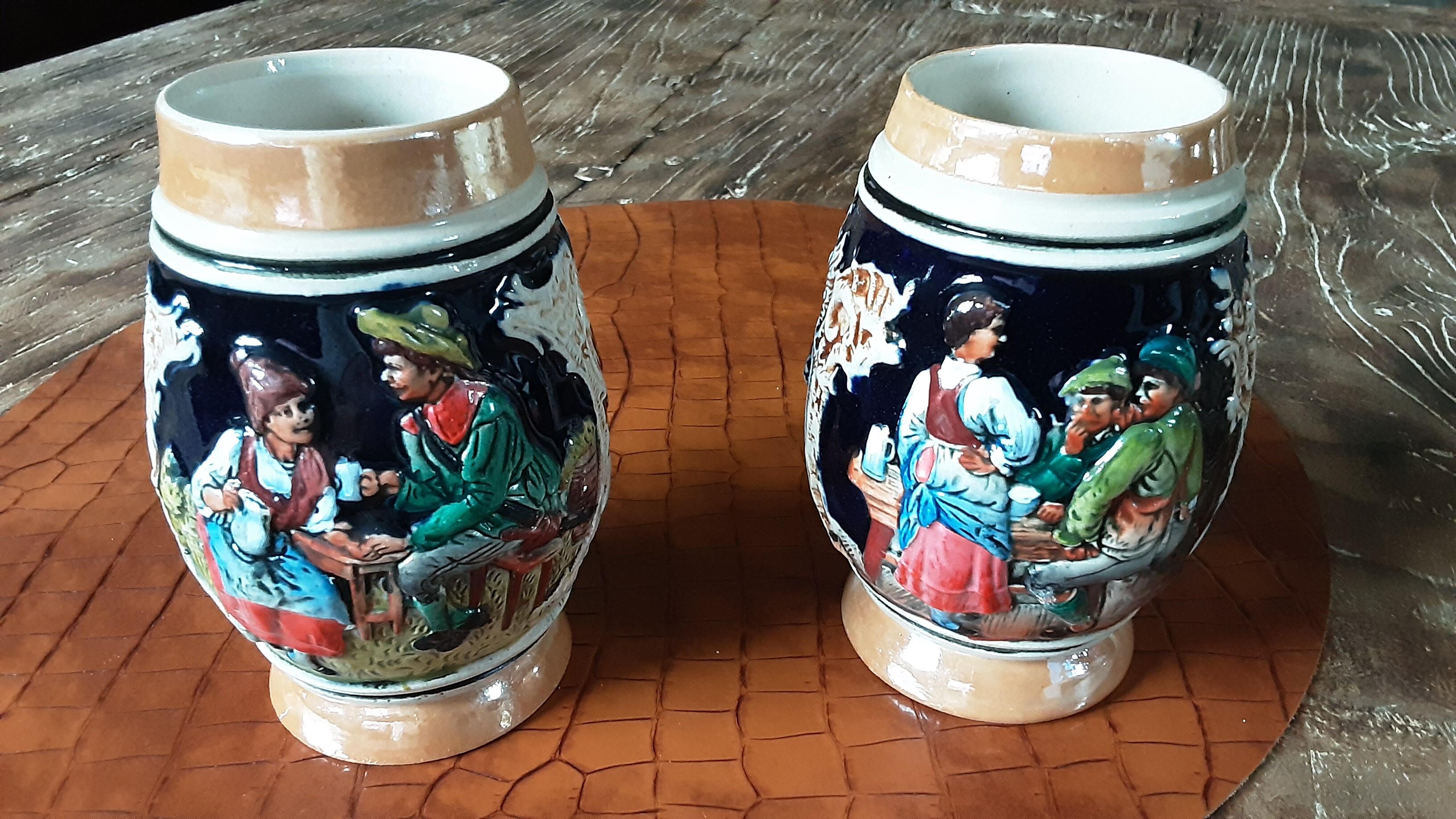 Set of 6 mugs beer germany