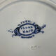 Creil Montereau Flora dessert plate