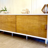 Vintage sliding door enfilade