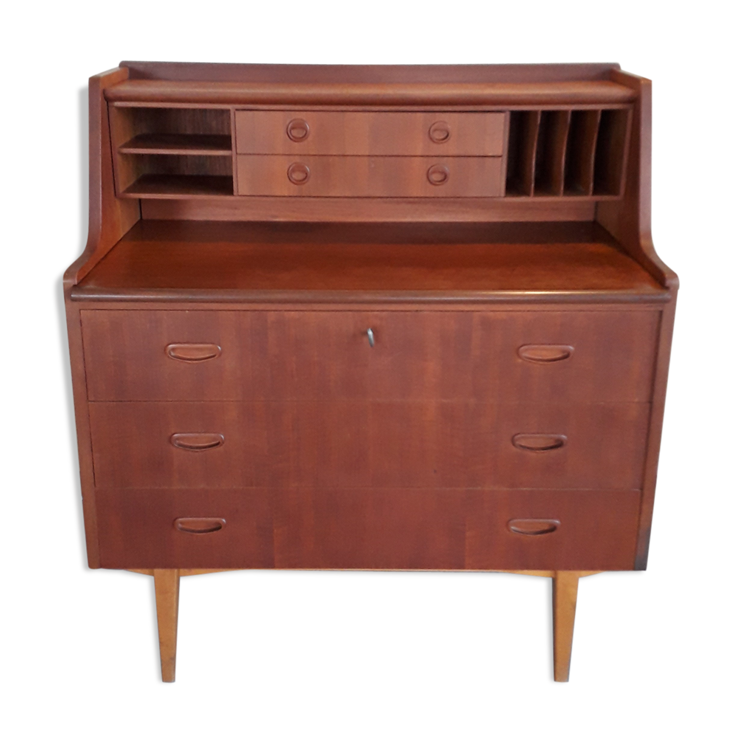 Secrétaire scandinave en teck