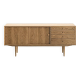 Vintage sideboard, 2 doors, 4 drawers, Quilda