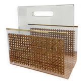 Acrylic magazine rack