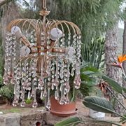 Lustre vintage de la cascade de Murano