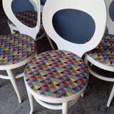 Baumann 4 chairs seagull vintage design