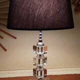 Modernist style glass lamp