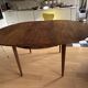 Rosewood table with butterfly extension