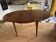 Extendable table in rosewood