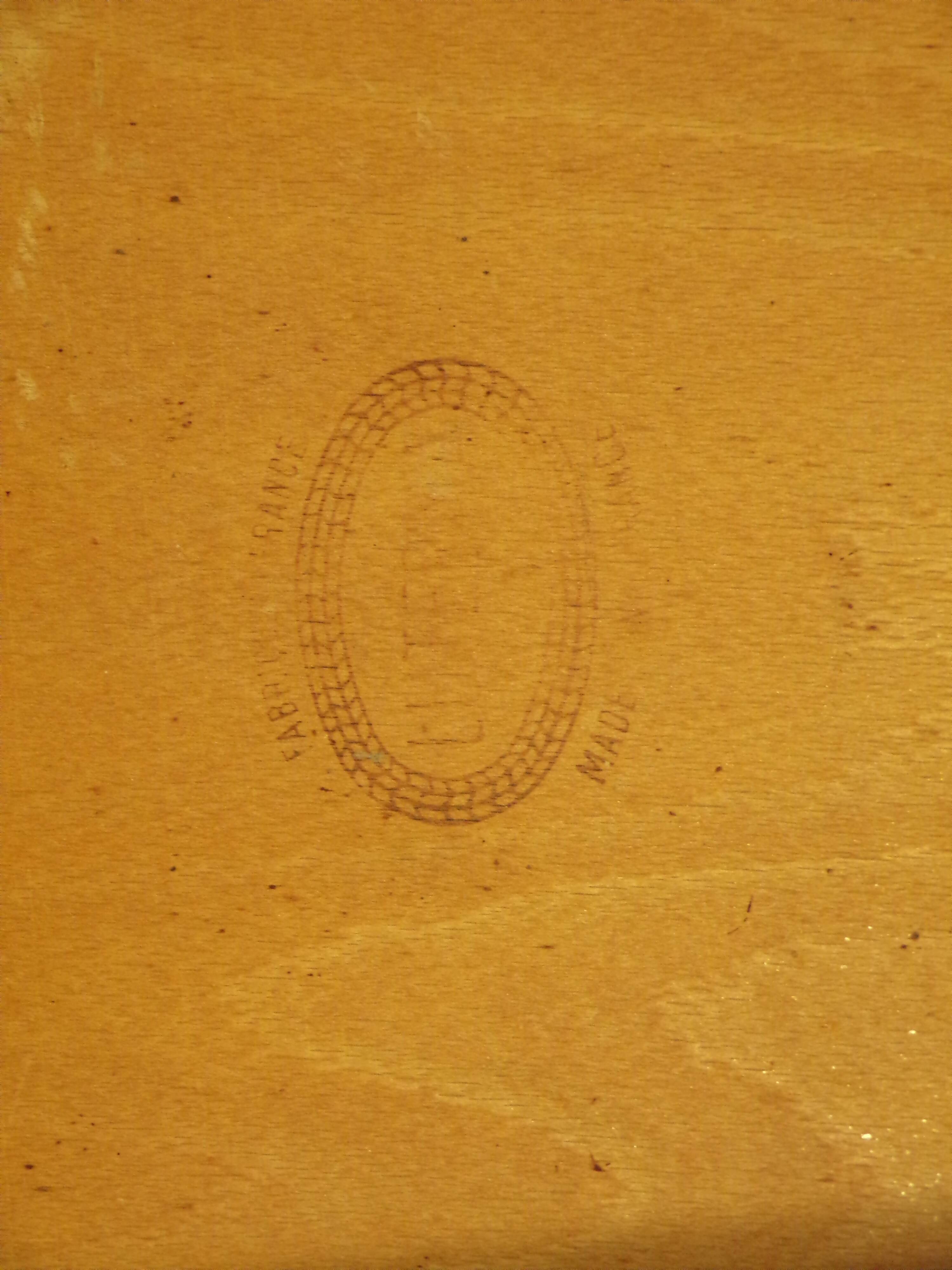 Set of 4 Luterma bistro chairs 1950