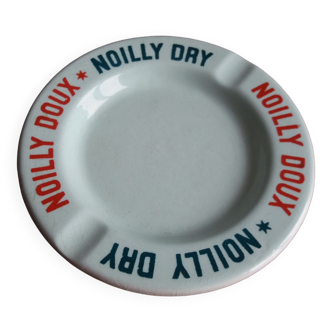 Cendrier publicitaire Noilly en faience Moulin des Loups