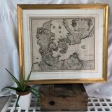 Ancient map endaded - Gothia and Germany -1713