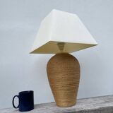 Habitat vintage rattan lamp